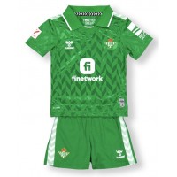 Dětský fotbalový dres Real Betis 2023-24 Venkovní Krátký Rukáv (+ trenýrky)